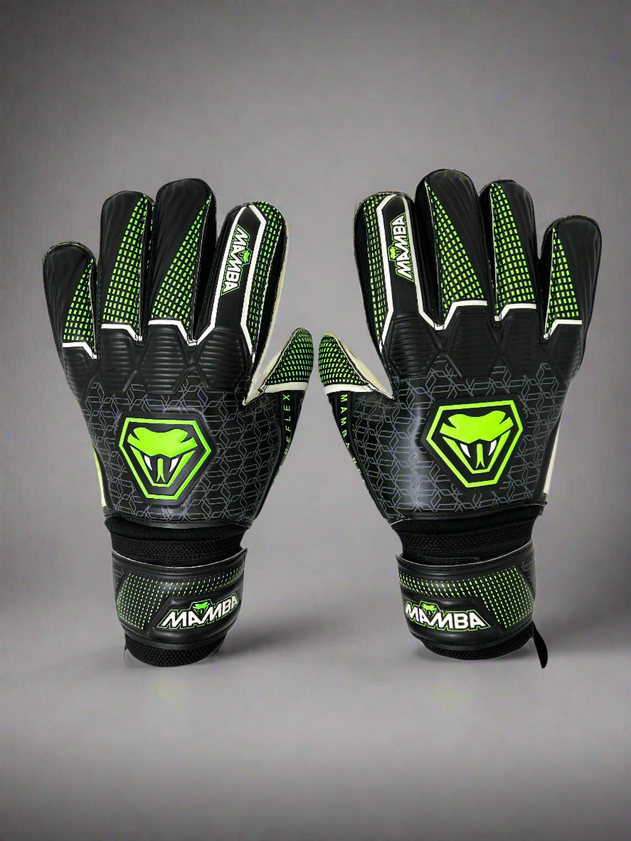 Black Mamba Goalkeeper Gloves reflex
