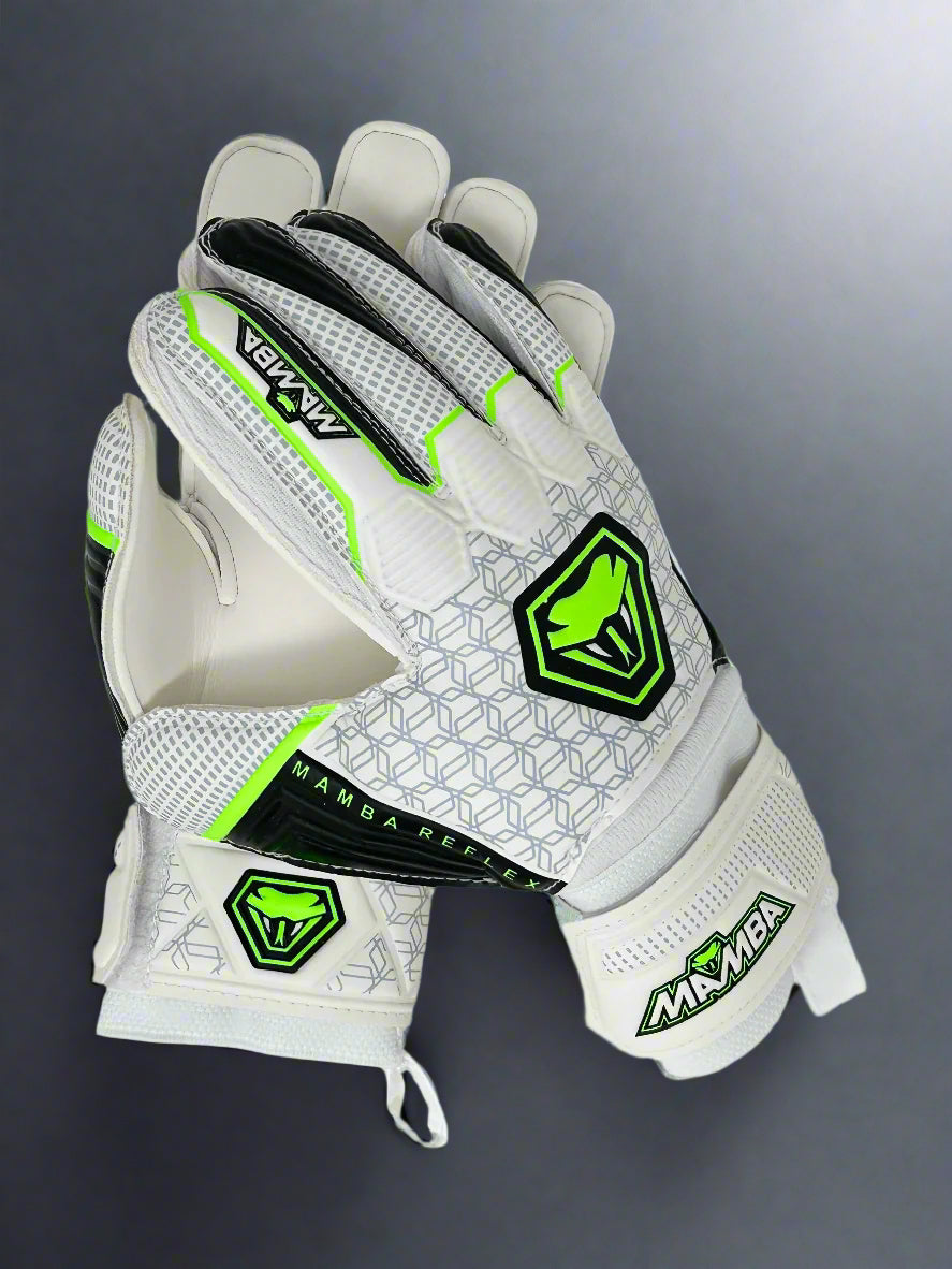 Goalkeeper gloves white Mamba Reflex