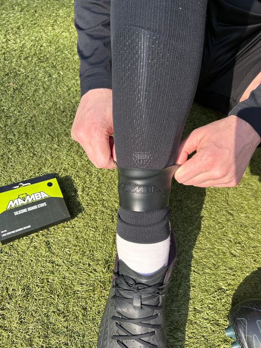 shin guard holders silicone grip bands
