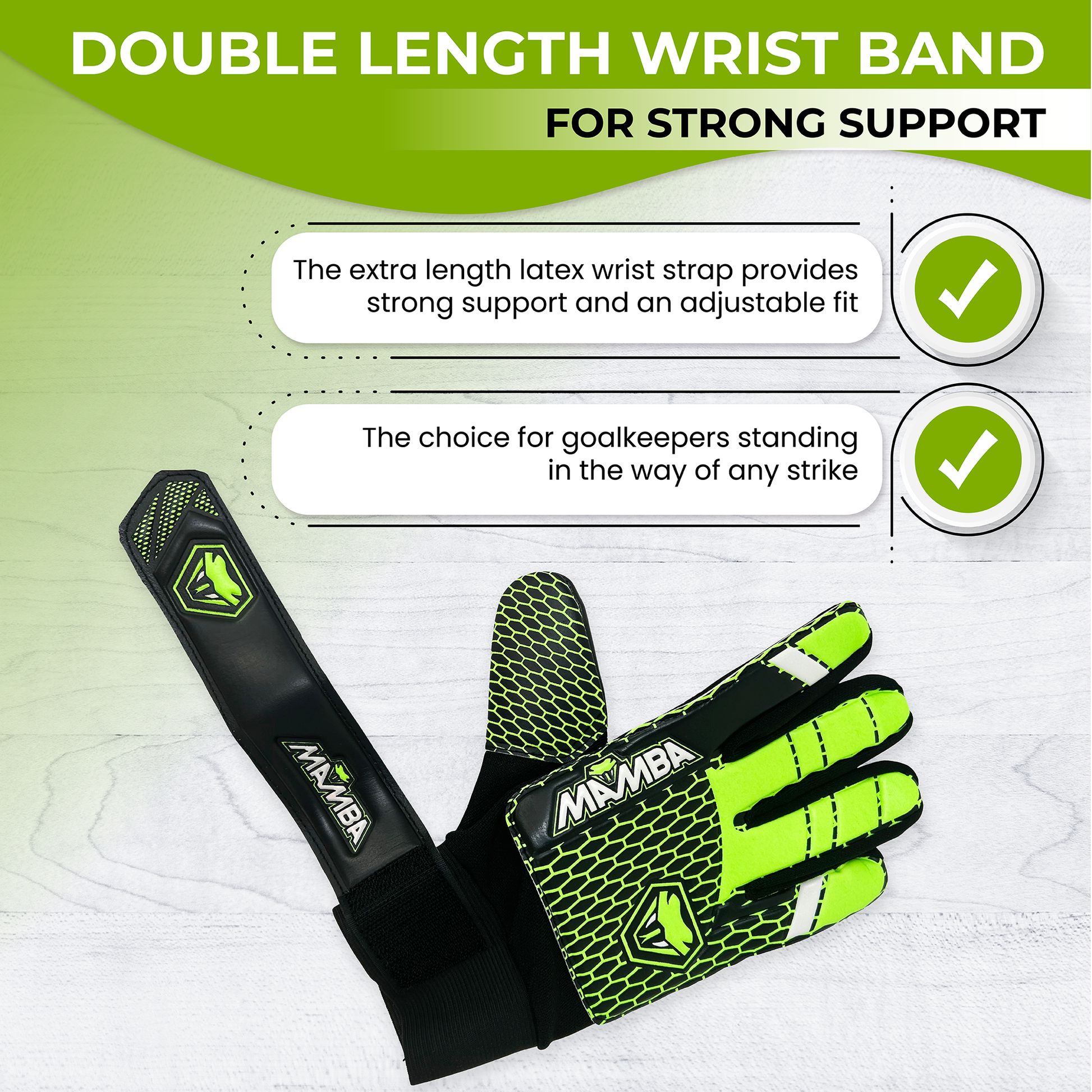 Mamba goalie gloves & football shin guards