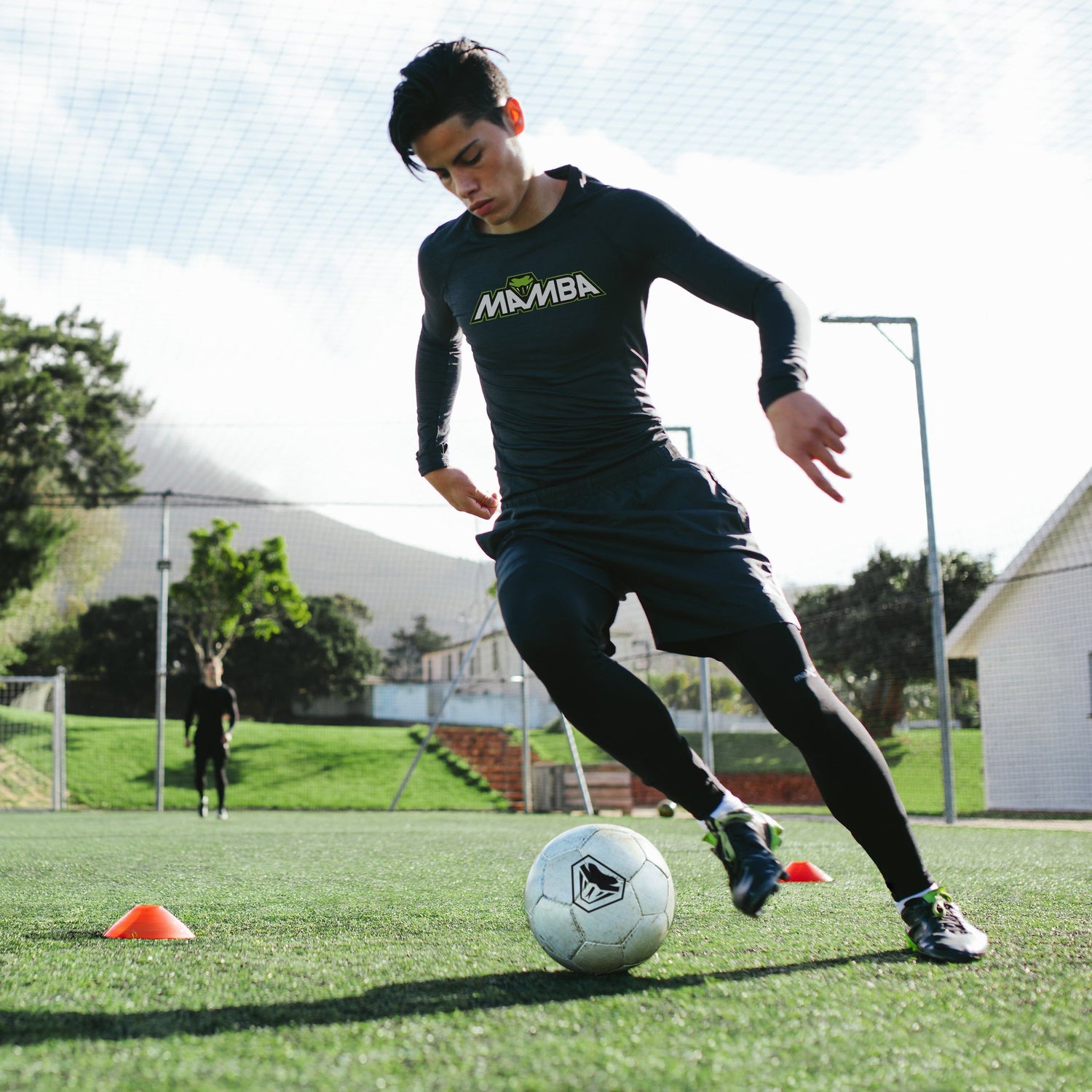 Mamba goalkeeper gloves & football shin pads