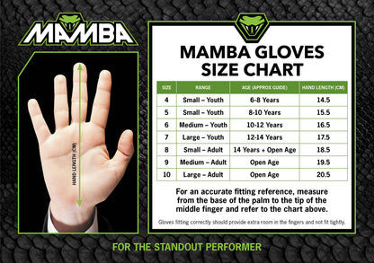 Just Launched!  MAMBA Reflex Goalkeeper Gloves White
