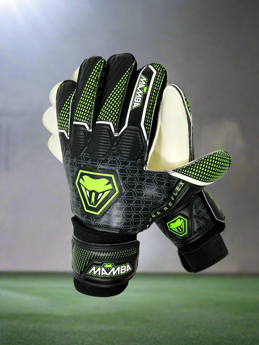 Mamba goalkeeper gloves & football shin pads