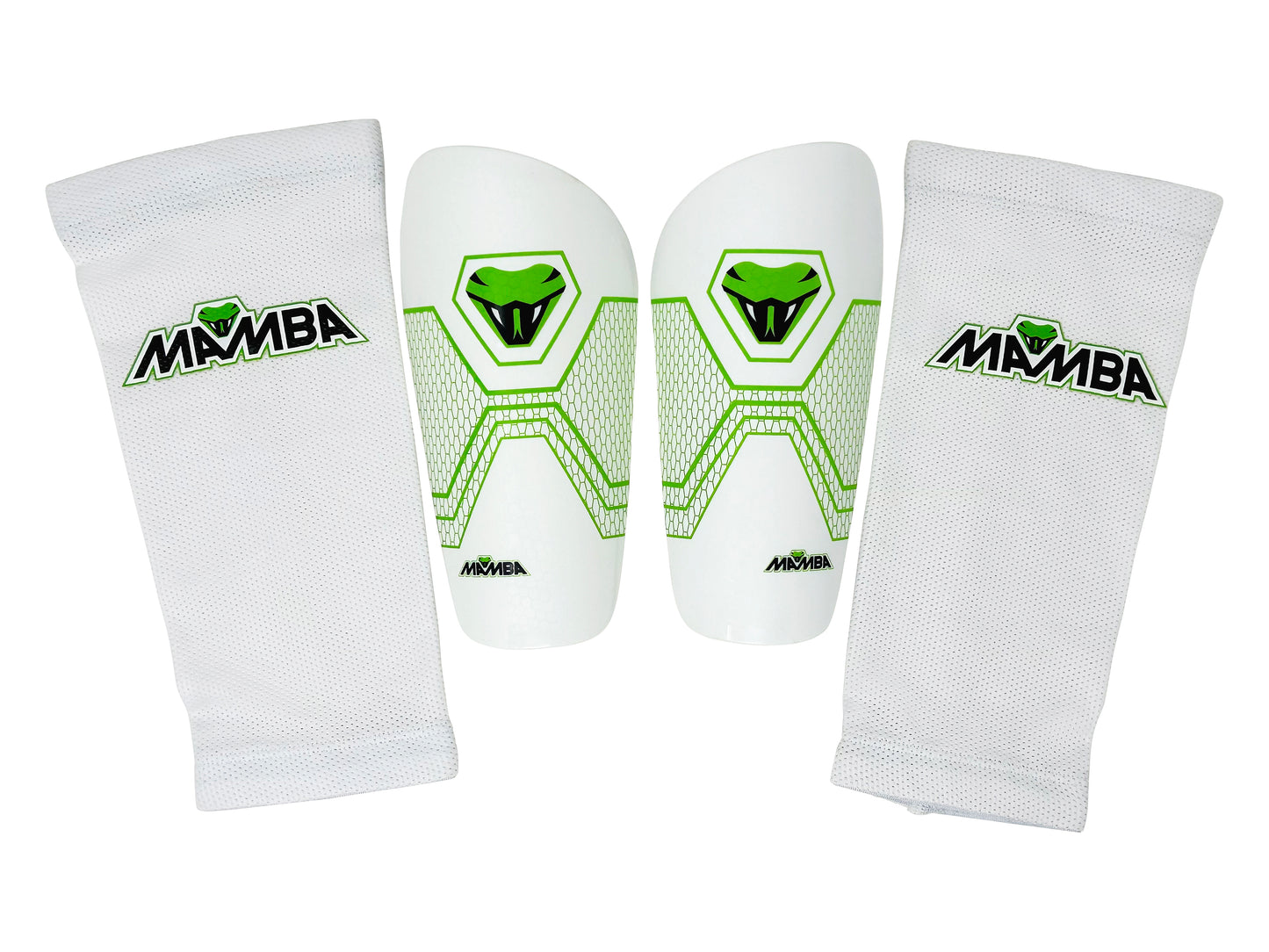 shin pads and compression sleeves