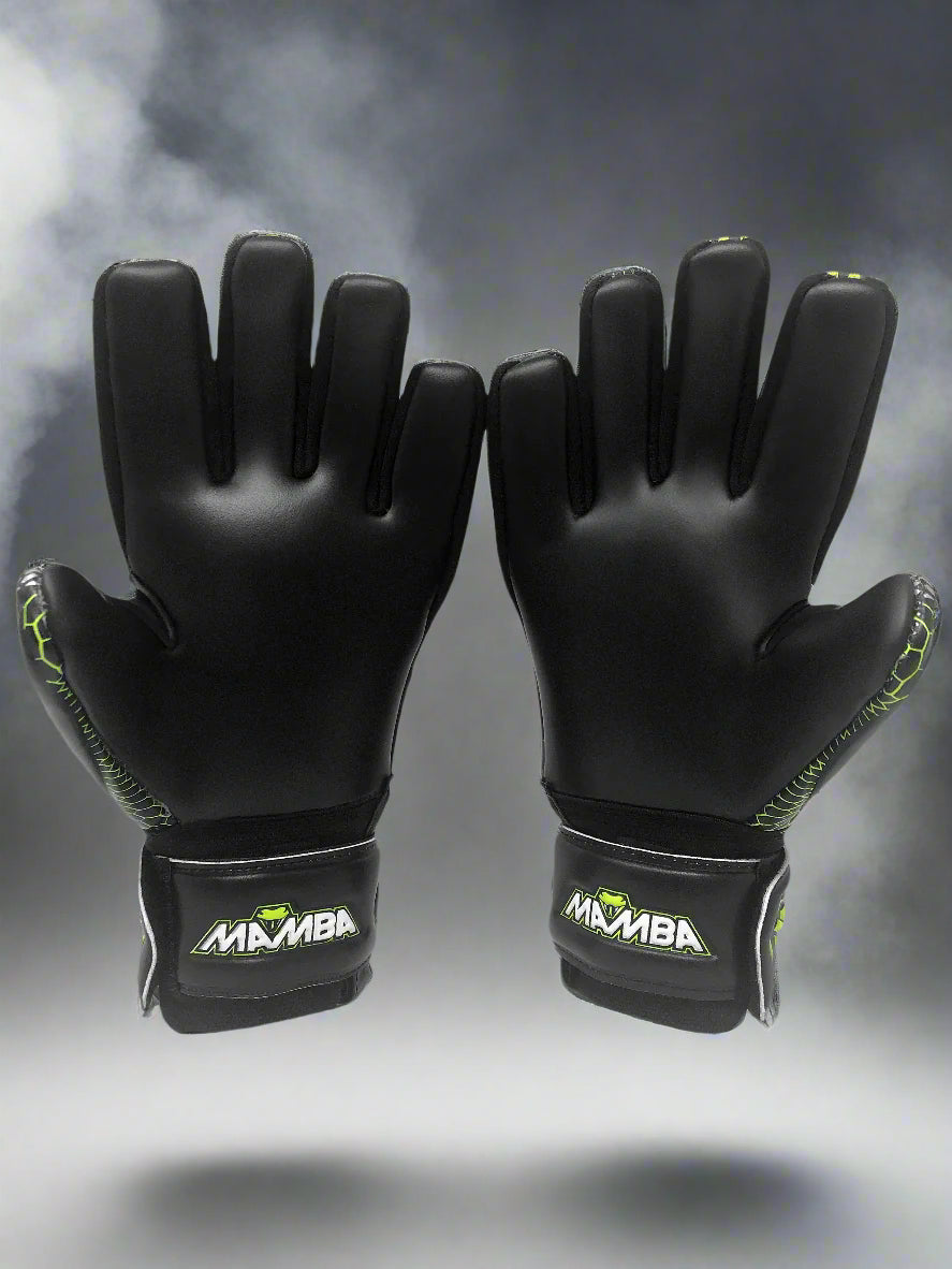 Black MAMBA PRO Goalkeeper Gloves