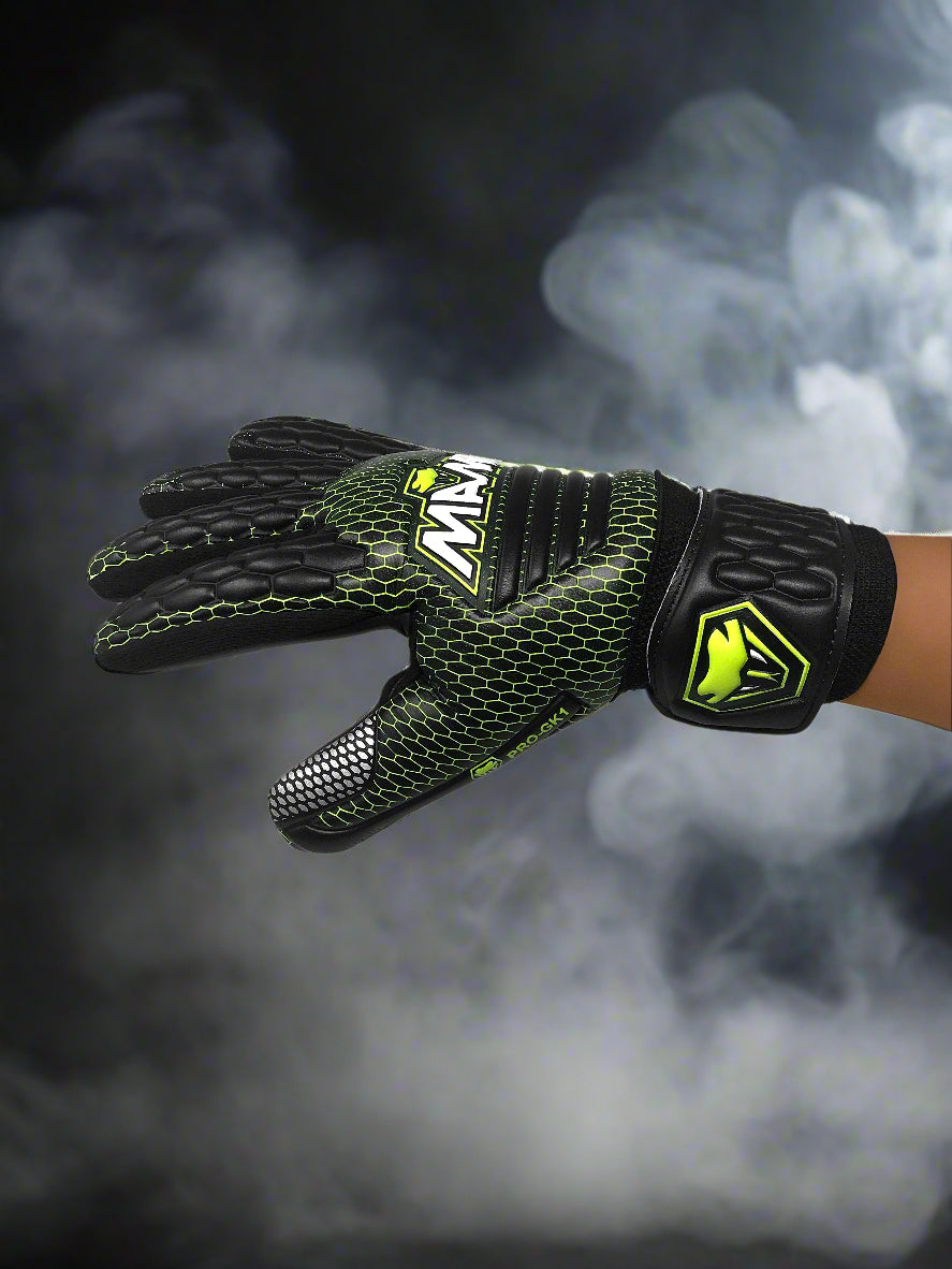 Black MAMBA PRO Goalkeeper Gloves