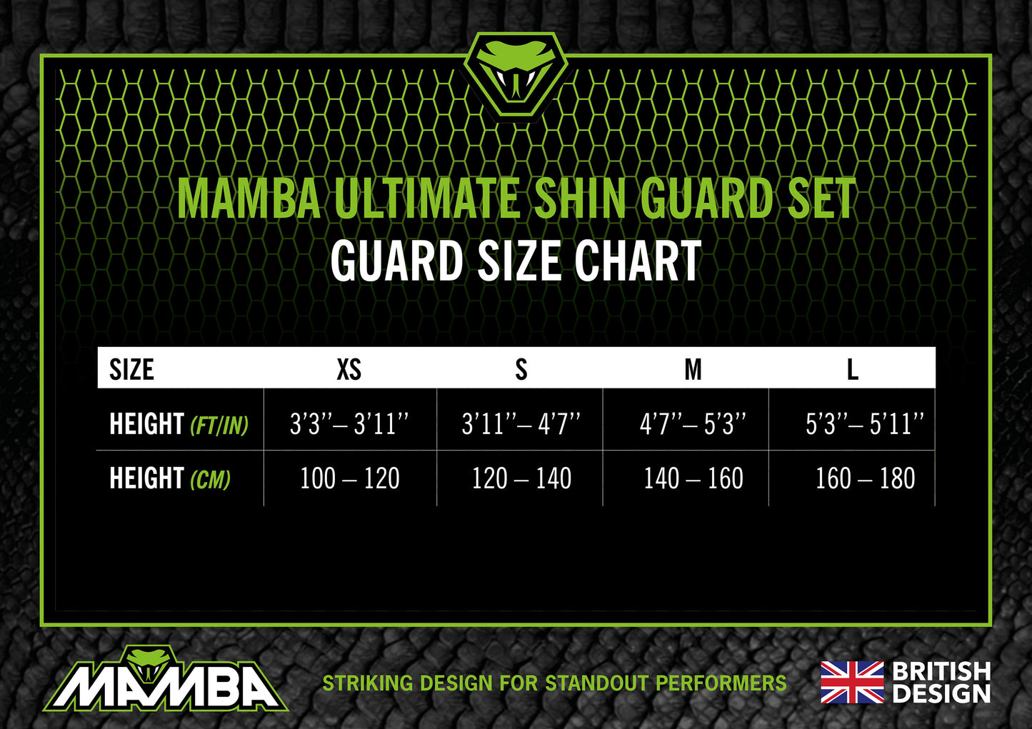 MAMBA Ultimate Shin Guard Set