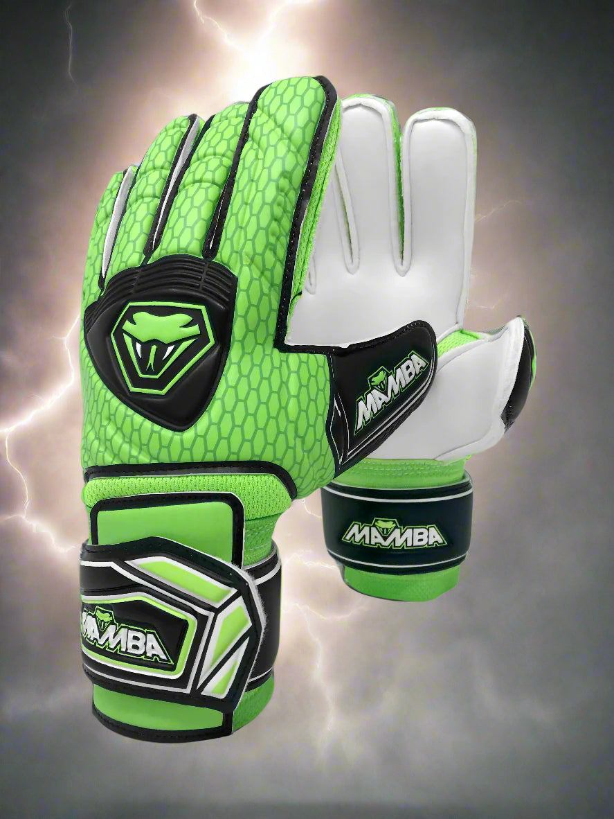 goalkeeper gloves with fingersave protection for kids teens and adult