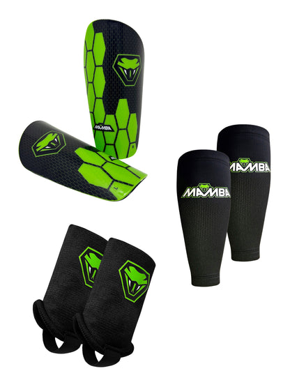 shin pads ankle guards and compression sleeves