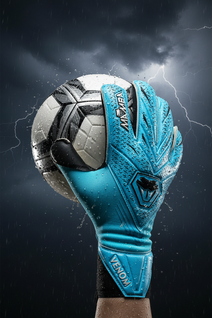 Electric Blue Glove Modern Ball